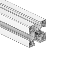 10-3030-0-600MM MODULAR SOLUTIONS EXTRUDED PROFILE<BR>30MM X 30MM, 6063 T6, CUT TO THE LENGTH OF 600 MM
